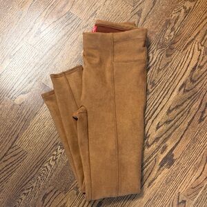 Spanx Faux Suede Leggings